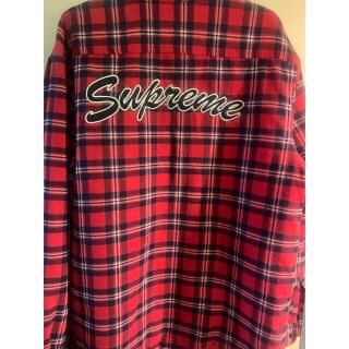 シュプリーム(Supreme)のSupreme Arc Logo Quilted Flannel Shirt(シャツ)