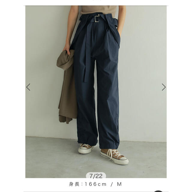 カジュアルパンツ nene様専用 ETRETOKYO 新作人気完売 ナイロン