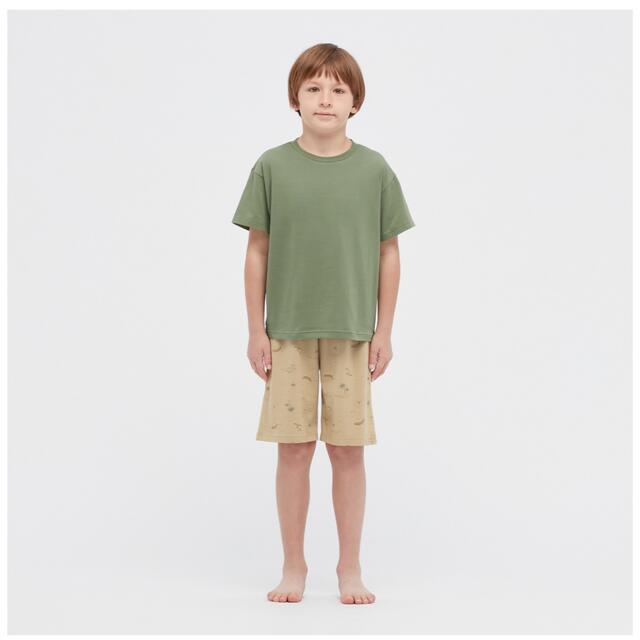 UNIQLO(ユニクロ)のUNIQLO キッズ　エアリズムコットンブレンドセット キッズ/ベビー/マタニティのキッズ服男の子用(90cm~)(パジャマ)の商品写真