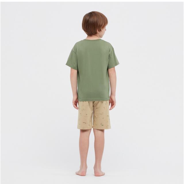 UNIQLO(ユニクロ)のUNIQLO キッズ　エアリズムコットンブレンドセット キッズ/ベビー/マタニティのキッズ服男の子用(90cm~)(パジャマ)の商品写真