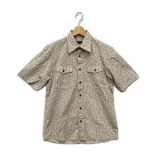 バーバリーブラックレーベル(BURBERRY BLACK LABEL)の美品 バーバリーブラックレーベル 半袖シャツ 総柄 メンズ 2(シャツ)