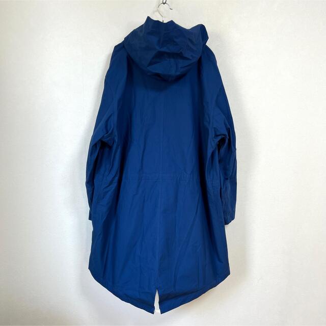 ☆新品☆JIL SANDER+オーガニックコットンモッズコート 44ブルー
