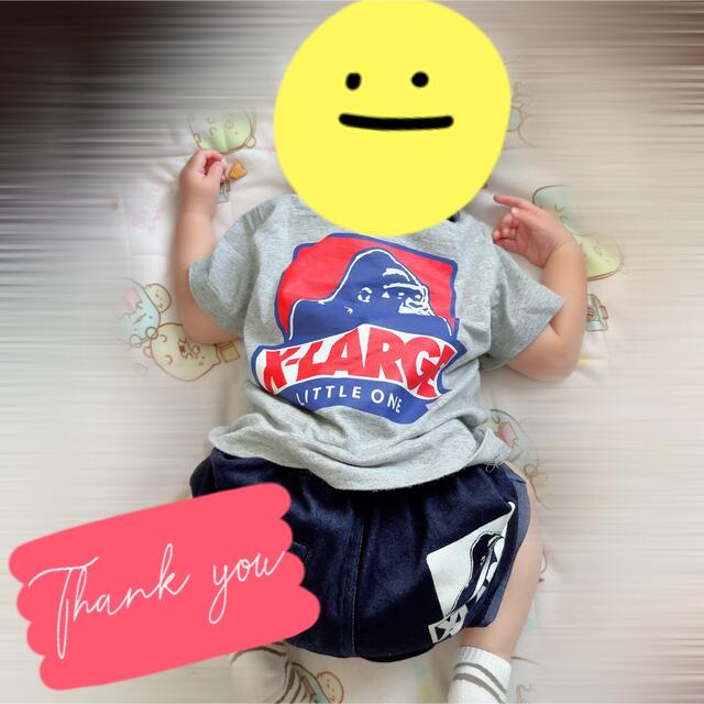 XLARGE(エクストララージ)のラージ.ノース キッズ/ベビー/マタニティのキッズ服男の子用(90cm~)(Tシャツ/カットソー)の商品写真