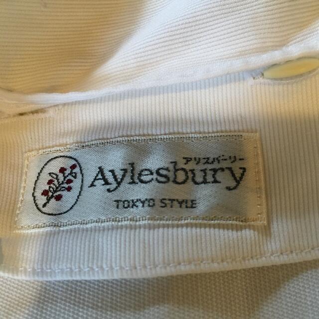 Aylesbury(アリスバーリー)のジャケットブラウス　アリスバーリー　白 レディースのトップス(シャツ/ブラウス(半袖/袖なし))の商品写真