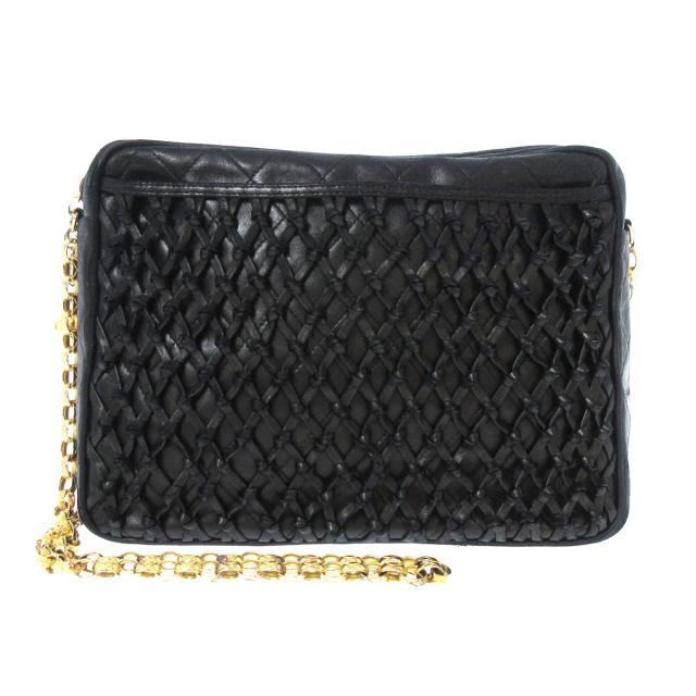 宅配便配送 CHANEL - シャネル ショルダーバッグ レディース 黒の通販