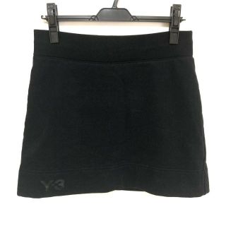 ワイスリー(Y-3)のワイスリー ミニスカート サイズS - 黒(ミニスカート)