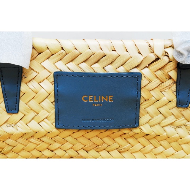 celine(セリーヌ)のCELINE ミディアムトリオンフバスケットカゴバック レディースのバッグ(かごバッグ/ストローバッグ)の商品写真