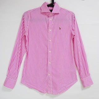 POLO RALPH LAUREN - 今期完売 Ralph ラルフローレン 人気 ストライプシャツ Mの通販｜ラクマ