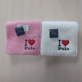 ラルフローレン(Ralph Lauren)のラルフローレン  タオルハンカチ  2枚  新品  ㊸(ハンカチ)