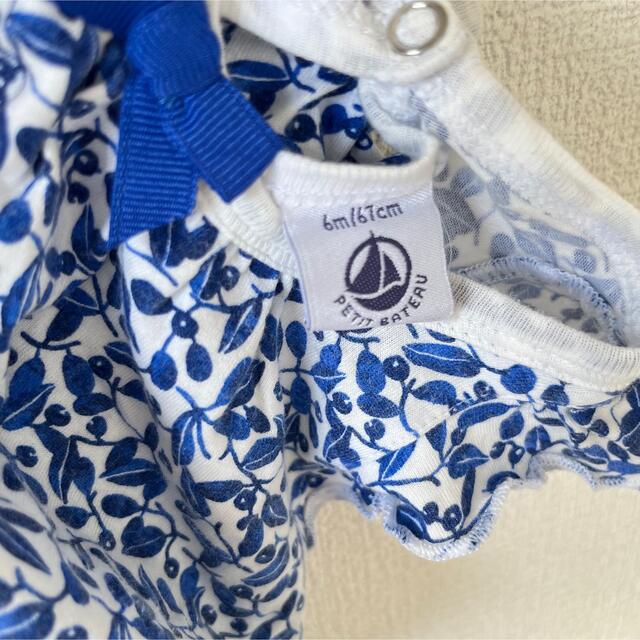 PETIT BATEAU(プチバトー)のプチバトー　ロンパース キッズ/ベビー/マタニティのベビー服(~85cm)(ロンパース)の商品写真