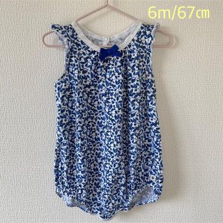 プチバトー(PETIT BATEAU)のプチバトー　ロンパース(ロンパース)