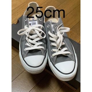 コンバース(CONVERSE)のコンバースオールスター スニーカー グレー 25cm(スニーカー)