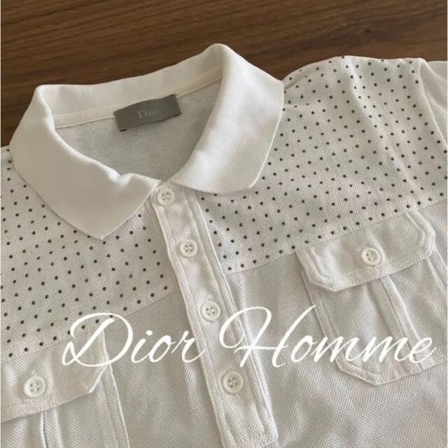 DIOR HOMME(ディオールオム)のDior homme ディオールオム ポロシャツ s メンズのトップス(ポロシャツ)の商品写真