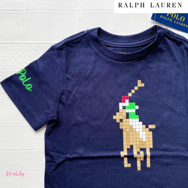 Ralph Lauren(ラルフローレン)の6t120cm ラルフローレン　新作　紺　BP 兄弟コーデ キッズ/ベビー/マタニティのキッズ服男の子用(90cm~)(Tシャツ/カットソー)の商品写真