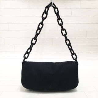 プラダ(PRADA)の☆美品・白タグ付☆プラダ PRADA TESSUTO チェーンショルダーバッグ(ショルダーバッグ)