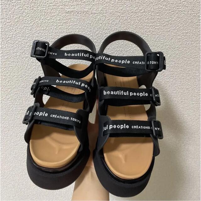 beautiful people(ビューティフルピープル)の最終価格 beautiful people UNITED TOKYO サンダル レディースの靴/シューズ(サンダル)の商品写真