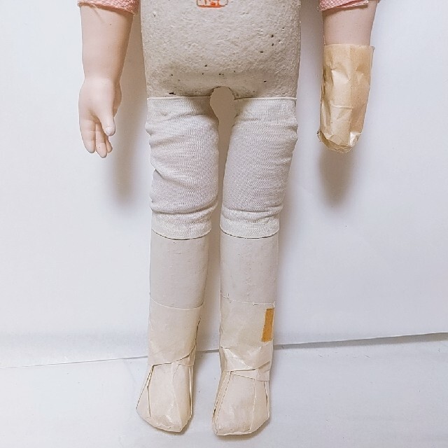 市松人形 豊徳斎 元賀章介作 男の子 裸 ボディのみ お座り可能 着せ