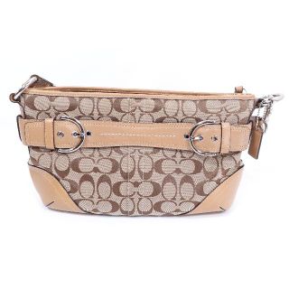 コーチ(COACH)のcoach コーチ　ショルダーバッグ　シグネチャー　レディース(ショルダーバッグ)