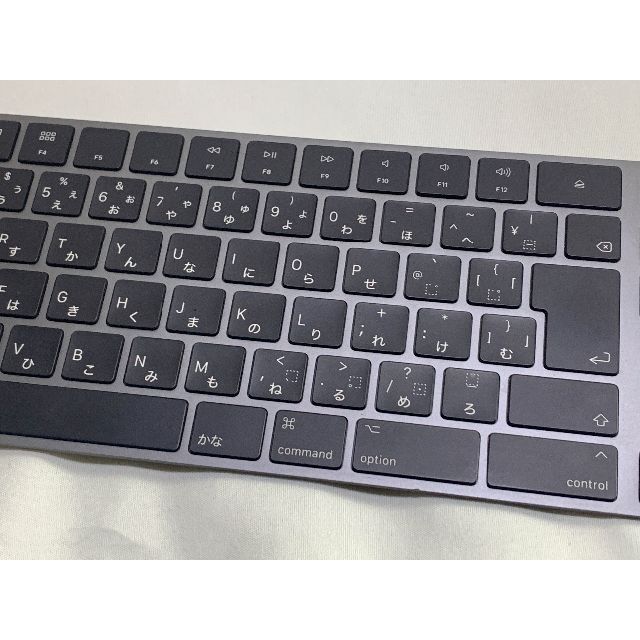 Mac (Apple)(マック)の美品 Apple Magic Keyboard Space Gray JIS配列 スマホ/家電/カメラのPC/タブレット(PC周辺機器)の商品写真