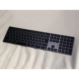 マック(Mac (Apple))の美品 Apple Magic Keyboard Space Gray JIS配列(PC周辺機器)