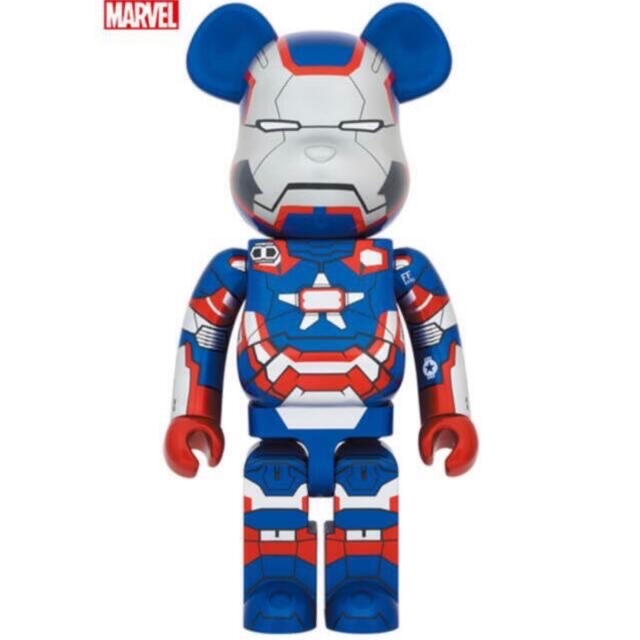 ベアブリBE@RBRICK IRON PATRIOT 1000%