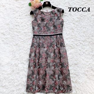TOCCA - 美品♡稀少 トッカ ラッキースター 刺繍ワンピース 膝丈 25
