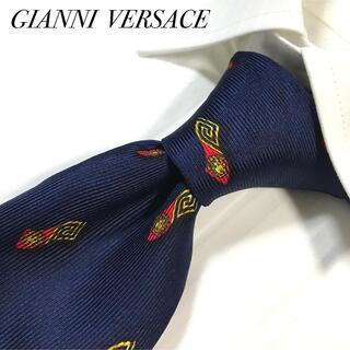 ジャンニヴェルサーチ(Gianni Versace)のGIANNI VERSACE ジャンニヴェルサーチ ネイビー メデューサ(ネクタイ)