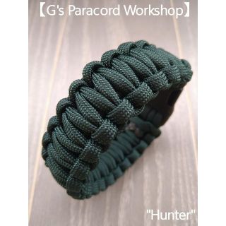 【Paracord Bracelet】♯013 "Hunter"(ブレスレット/バングル)