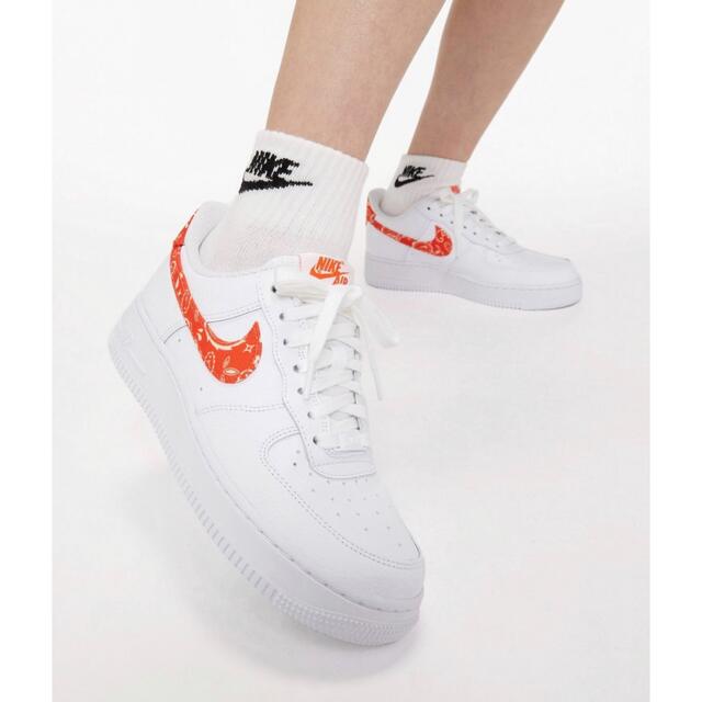 Nike Air Force ペイズリーオレンジ