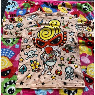 ヒステリックミニ(HYSTERIC MINI)のタトゥー総柄(Tシャツ/カットソー)