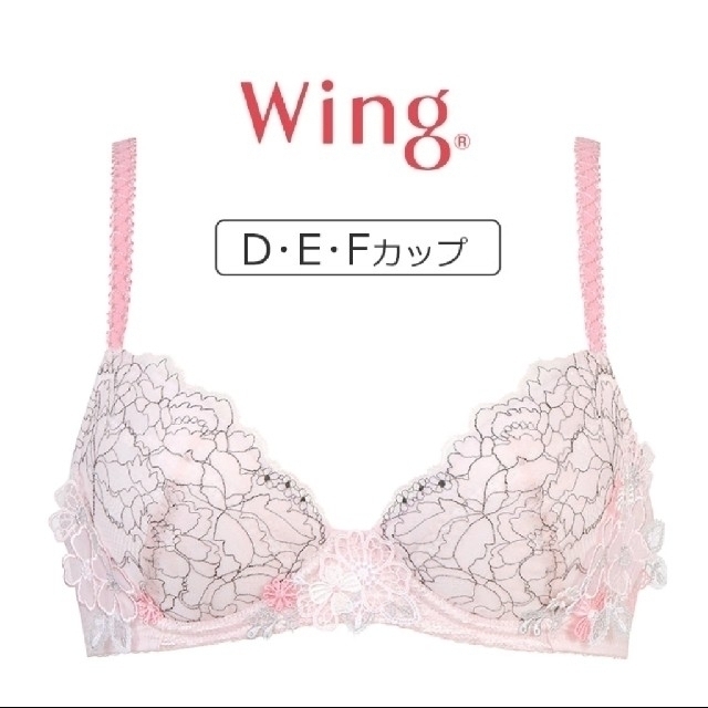 Wing(ウィング)のレシアージュ    ブラ&ショーツ レディースの下着/アンダーウェア(ブラ)の商品写真