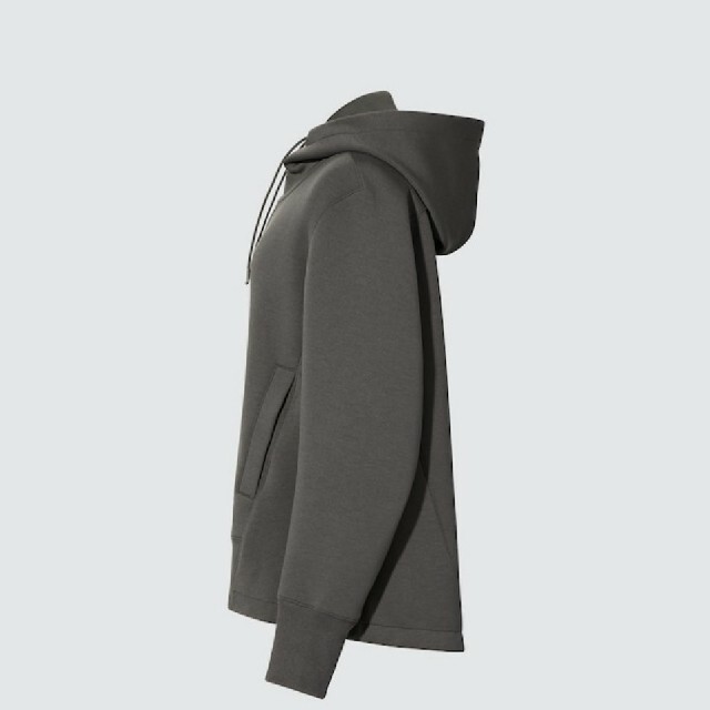 UNIQLO(ユニクロ)のユニクロ＋Jドライスウェットフルジップパーカー新品未使用 レディースのトップス(パーカー)の商品写真