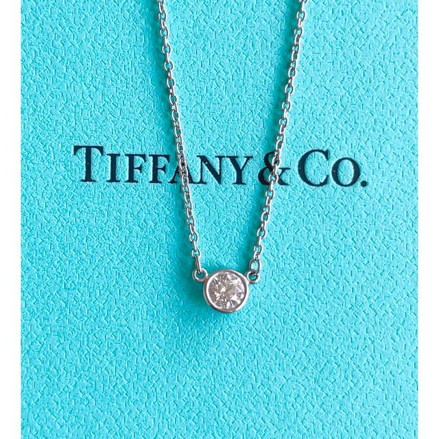 出産祝いなども豊富 Tiffany & ティファニーバイザヤードプラチナ ...