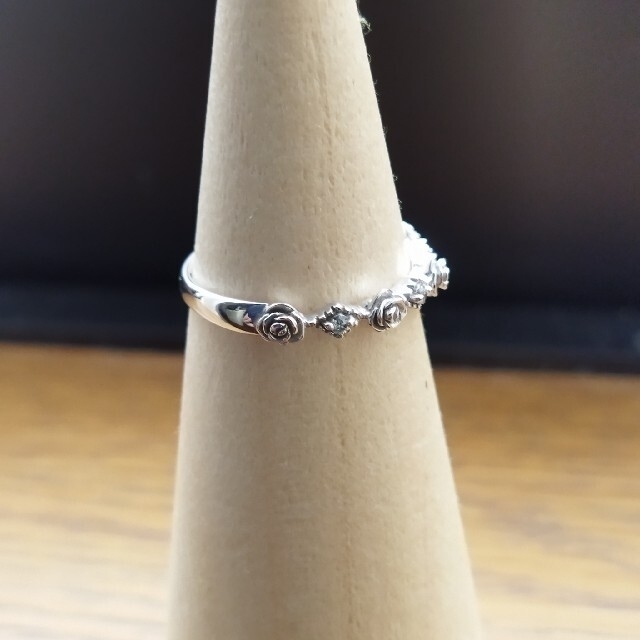 【ゆき様専用】ベーネベーネ ロマンスローズ ダイヤ リング レディースのアクセサリー(リング(指輪))の商品写真