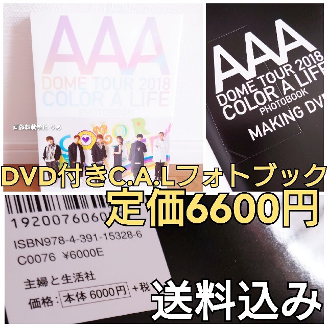 AAA(トリプルエー)の【商品説明欄必読】 AAA C.A.L DVD付フォトブック Nissy エンタメ/ホビーのタレントグッズ(ミュージシャン)の商品写真