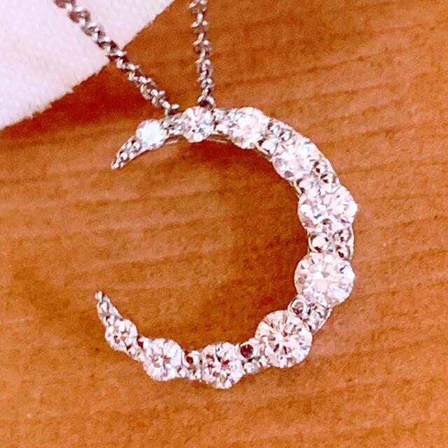 STAR JEWELRY(スタージュエリー)の美品❣️スタージュエリー❗️D0.31CT✨プラチナダイヤモンドネックレス レディースのアクセサリー(ネックレス)の商品写真