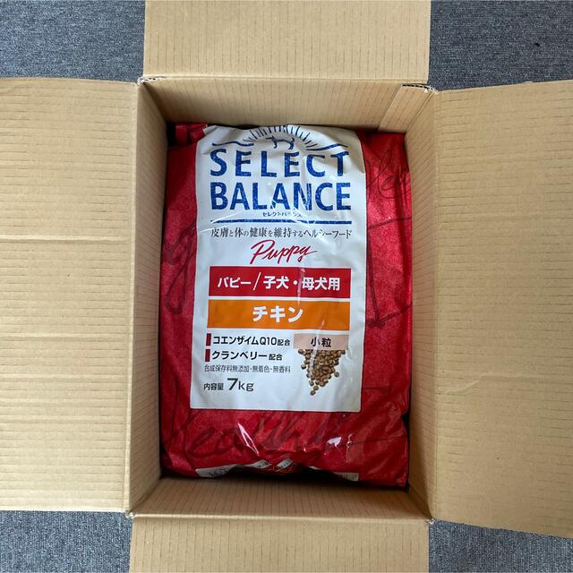 SELECT - セレクトバランス チキン 小粒 7kg パピー ドッグフード ペットフードの通販 by チョコチップ's shop｜セレクト