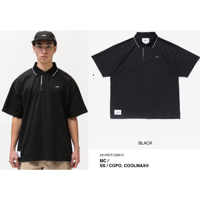 メンズBLACK L 22SS WTAPS MC / SS / COPO. COOL