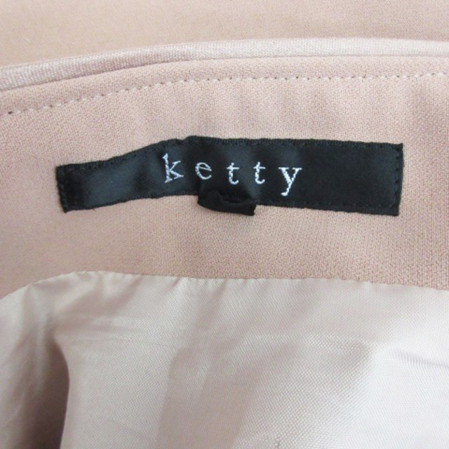 ketty(ケティ)のケティ KETTY フレアスカート ひざ丈 2 ベージュ レディースのスカート(ひざ丈スカート)の商品写真