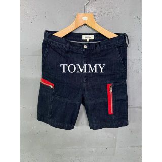 トミー(TOMMY)の美品！TOMMY デニムショートパンツ！(ショートパンツ)