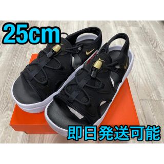 ナイキ(NIKE)のナイキ ウィメンズ エアマックス ココ サンダル"ブラック/ホワイト" 25cm(サンダル)