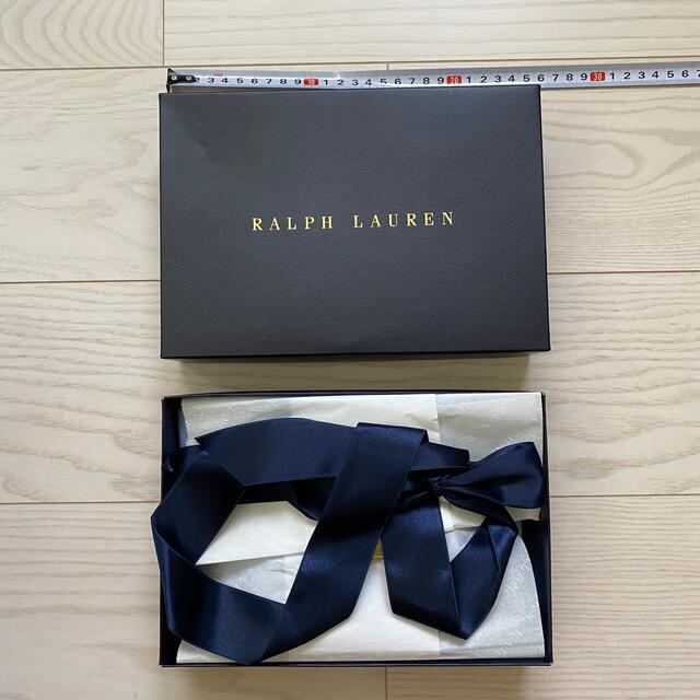 Ralph Lauren(ラルフローレン)のラルフローレン　ギフトボックスセット　リボン付き　紙袋２枚 インテリア/住まい/日用品のオフィス用品(ラッピング/包装)の商品写真