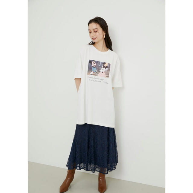 rienda ミッキー＆ミニー BIG Tシャツ 1