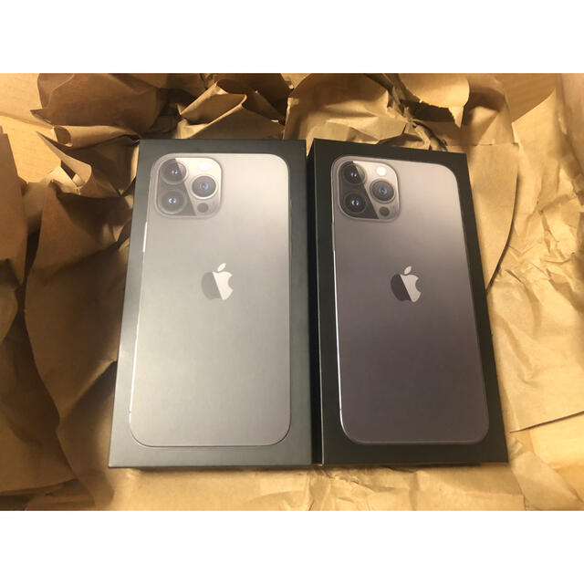サイズ交換OK】 iPhone 新品未使用 2台 128GB promax 13