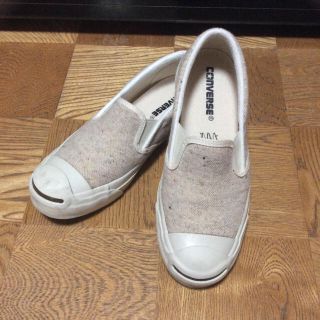 コンバース(CONVERSE)の【限定】JACK PURCELL NEP WOOL SLIP ON(スニーカー)