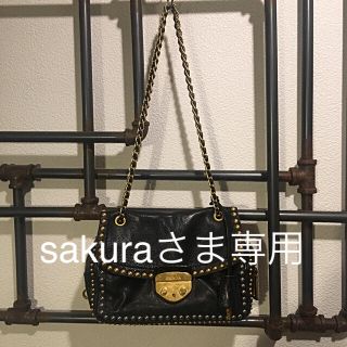 プラダ(PRADA)のsakuraさま専用 PRADA スタッズチェーンバッグ(ショルダーバッグ)