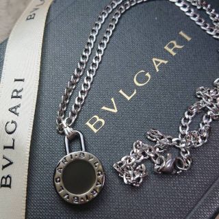 ブルガリ(BVLGARI)の【正規 未使用】BVLGARI ロゴ刻印チャーム 3㎜60㎝ネックレスチェーン(ネックレス)