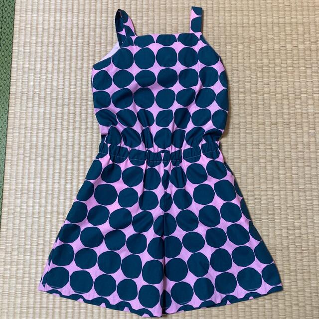 marimekko(マリメッコ)のマリメッコ　キッズ　サロペット キッズ/ベビー/マタニティのキッズ服女の子用(90cm~)(その他)の商品写真