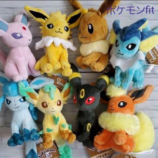 ポケモン(ポケモン)の新品＋匿名配送 ポケモンフィット ブイズ セット 8体 ポケモン ポケセン(キャラクターグッズ)