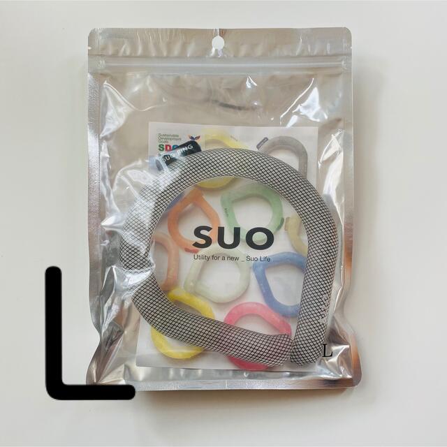 アイスリング　suo  28℃ Lサイズ　ブラック